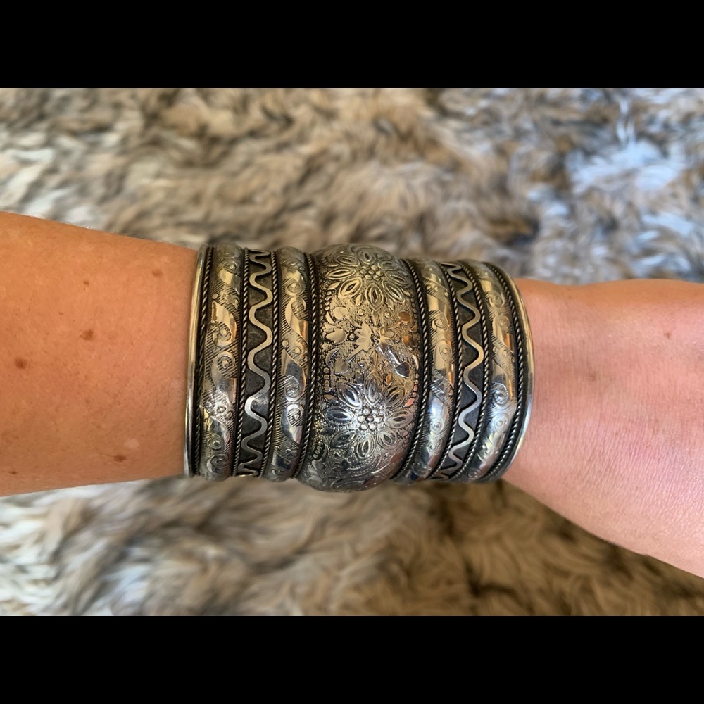 Silver Chunk Bracelet
